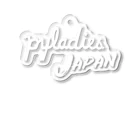 PyLadiesTokyoのPyLadies Japan 白文字ver アクリルキーホルダー