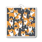 柴犬大好きマンのたくさんの柴犬ちゃん Acrylic Key Chain