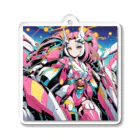 のほほんカピパーラの絢爛武装♪美麗ガールアーマーマージ♪ Acrylic Key Chain