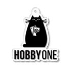 HOBBY ONEのHOBY ONE 黒ロゴ Acrylic Key Chain