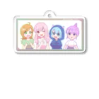 みうズSHOPの４人姉妹 アクリルキーホルダー