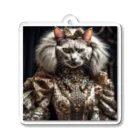 だんのんの猫王国の王様猫 Acrylic Key Chain