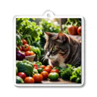 miyabi1116の草食な猫？ Acrylic Key Chain