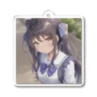 アニメスター製作所の美織里　ツイン娘 Acrylic Key Chain