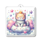 Akiraの猫 Acrylic Key Chain