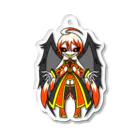 Co2/オリジナルロゴアイテムの火鳥 風香(ひとり ふうか)/戦闘形態 Acrylic Key Chain