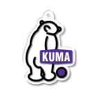 grandeviolaDESIGNのあのメーカーっぽいKUMA アクリルキーホルダー