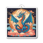 the blue seasonの昇華する守護龍 Acrylic Key Chain