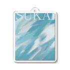 納豆ごはんのSUKAI Acrylic Key Chain