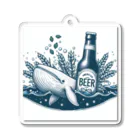 Cheeeeeeeersのwhale ale Acrylic Key Chain