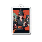 kimono_musume  AI artのscene12 Acrylic Key Chain