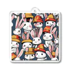 t_s_uのかわいいウサギ🐇 Acrylic Key Chain