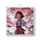 ここのよていの桜の季節 Acrylic Key Chain