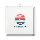 shopFREEDOMのFREEDOM！ アクリルキーホルダー