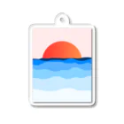 1103-1205のsunset 18:10 yokohama Acrylic Key Chain