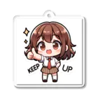 やってるよ！のKEEP UPちゃん Acrylic Key Chain