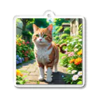 にゃんぼショップ🐈の冒険にゃんこ② Acrylic Key Chain