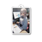 hirokoreの彼女と勉強 Acrylic Key Chain