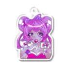 🍓IchigoAme🍓のゆめかわ いちごあめ Acrylic Key Chain