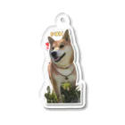 つゆのお散歩にこにこぷんち Acrylic Key Chain