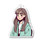 東京Vivid Girlsのノーマルちゃん Acrylic Key Chain