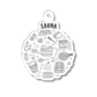 QOL↑shopのSAUNA  world Acrylic Key Chain