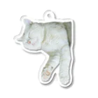 動物ランドのきいちゃんすやすやグッズ Acrylic Key Chain