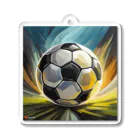 TENTENのサッカーボール Acrylic Key Chain