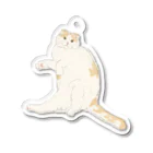 やーまんのねこぉ Acrylic Key Chain