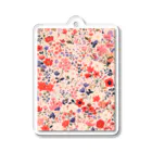 AQUAMETAVERSEの花柄のプリント　なでしこ1478 Acrylic Key Chain