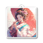 AQUAMETAVERSEの春風に舞う桜のような貴女 Marsa 106 Acrylic Key Chain