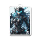 電脳女神 CyberGoddessの帝国軍 重装電脳騎士団 隊長「ミランダ」 Acrylic Key Chain