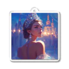 AQUAMETAVERSEの宵闇に輝くクリスタルの女王 Marsa 106 Acrylic Key Chain
