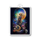 フォアネイル開運ショップの乙女座（Virgo） Acrylic Key Chain