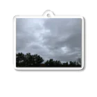 そらの4月24日　雷みたいな雲空 Acrylic Key Chain