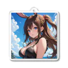 toshi_7のバニーガール Acrylic Key Chain