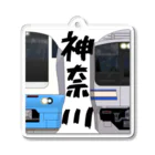 sushima_graphical_trains / SHI-DEの神奈川の列車No.21_E653系 / E217系 アクリルキーホルダー