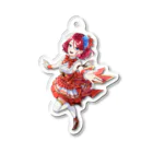 雨沢玲里☔🌹の雨沢玲里デビュー4周年 記念イラストグッズ Acrylic Key Chain