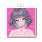 日本神話のniji girl Acrylic Key Chain