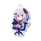 灰桜しのぶの灰桜しのぶチビきゃらキーホルダー キービジュアル版 Acrylic Key Chain