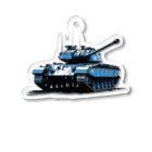 mochikun7の戦車イラスト01 Acrylic Key Chain