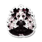 悪魔キャンディの「黒の幻想」 Acrylic Key Chain