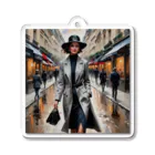 potepokeの"Inspired by Parisian streets" Acrylic Key Chain