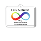 Allan's Family TravelのI am Autistic Acrylic Key Chain
