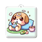 りのショップの癒されるゆるカワ犬グッズ Acrylic Key Chain