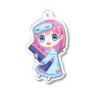 🔫🎀月宮イチ🦄🪐サバゲーマーVTuberのお部屋着　イチちゃん Acrylic Key Chain