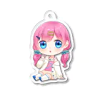 🔫🎀月宮イチ🦄🪐サバゲーマーVTuberのリラックス　イチちゃんA Acrylic Key Chain