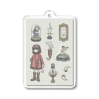 ウィジャボー堂のいろいろ Acrylic Key Chain