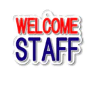 ainarukokoroのWELCOME STAFF アクリルキーホルダー