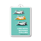 Bordercollie Streetの3bc-1 Acrylic Key Chain